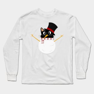Snow kitty Long Sleeve T-Shirt